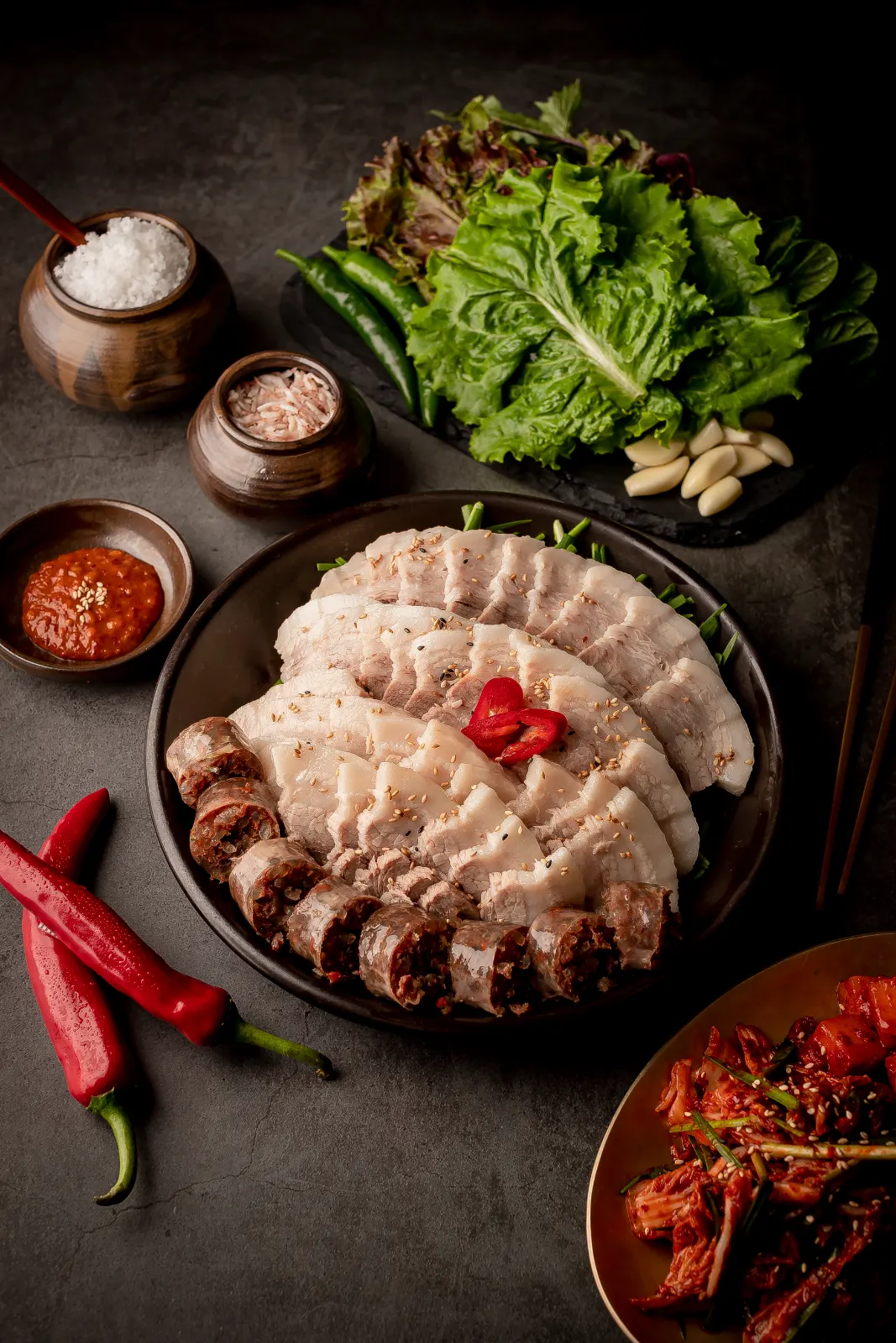 수육과 순대